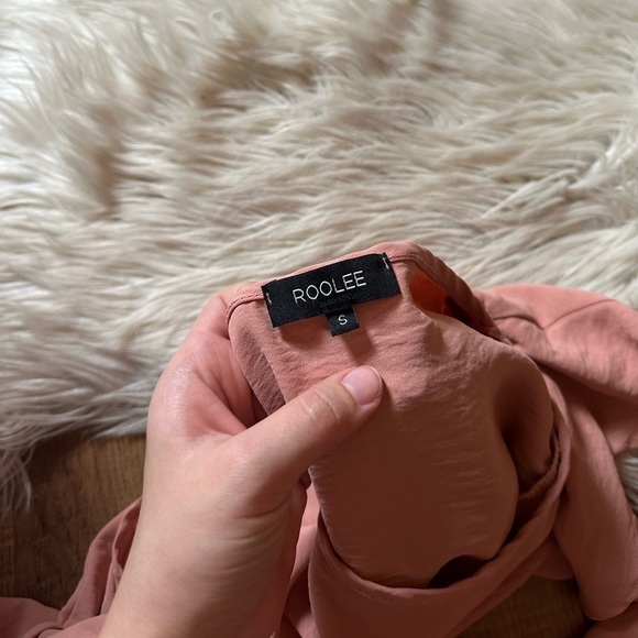 ROOLEE Dusty Pink Sleeveless Midi Dress - Picture 6 of 6